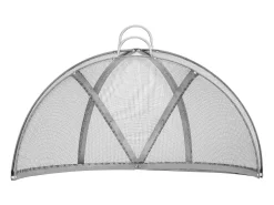 Cubierta SucceBuy de Protección Antichispas para Hogar, Diámetro de 91.44 cm, Accesorios Redondos para Hogar al Aire Libre, Cubierta de Metal