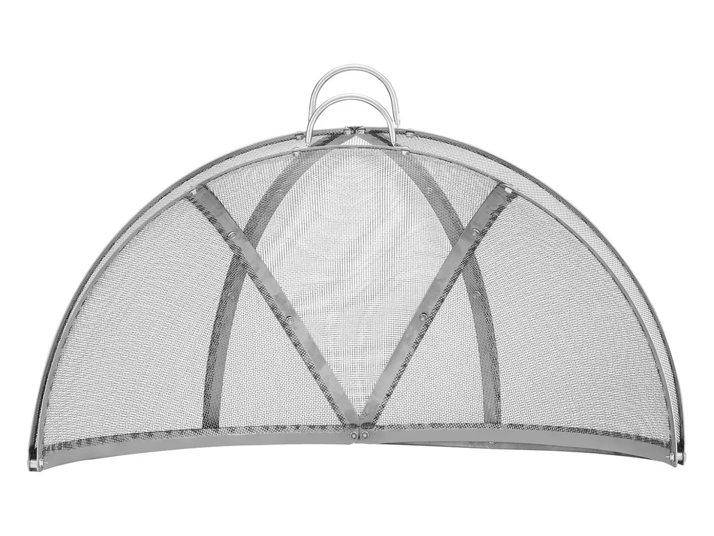 Cubierta SucceBuy de Protección Antichispas para Hogar, Diámetro de 91.44 cm, Accesorios Redondos para Hogar al Aire Libre, Cubierta de Metal