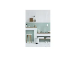Cubo de basura con pedal 5L NewIcon Blanco Brabantia