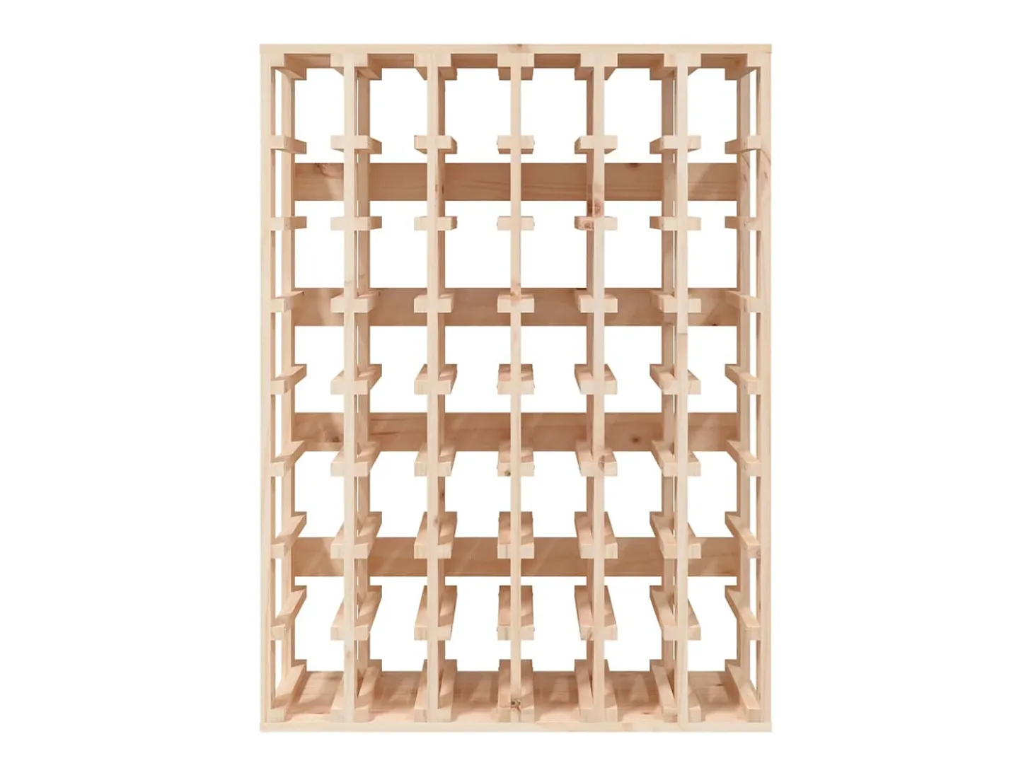 Darnir Botellero madera maciza de pino 70x33x94 cm