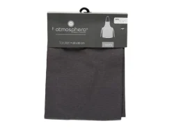 Delantal con Bolsillo Atmosphera Negro Algodón (60 x 80 cm)