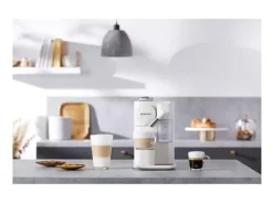 DeLonghi Lattissima One EN510.W Máquina Nespresso de Cápsulas Blanca 1450W con Sistema Automático Cappuccino