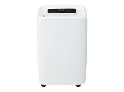 Deshumidificador de 12 L con depósito de agua de 1,5 L - Pantalla LED y temporizador de 24 h - Blanco