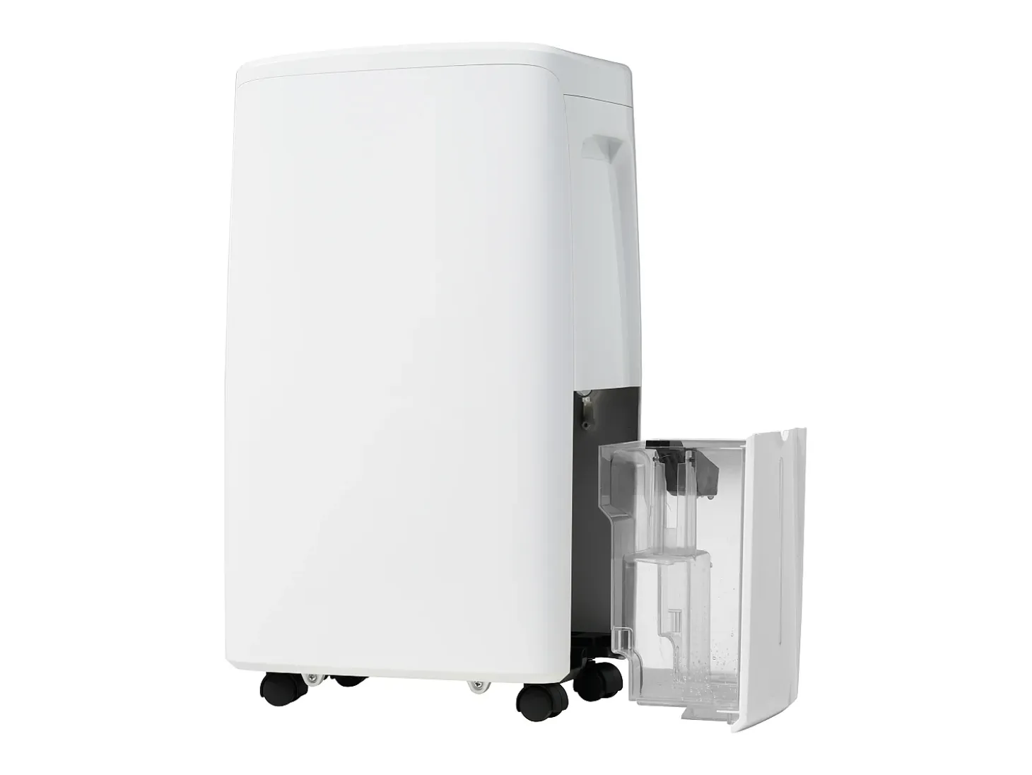 Deshumidificador de 12 L con depósito de agua de 1,5 L - Pantalla LED y temporizador de 24 h - Blanco