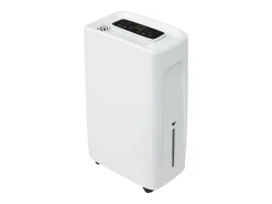Deshumidificador de 12 L con depósito de agua de 1,5 L - Pantalla LED y temporizador de 24 h - Blanco
