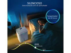 Deshumidificador eléctrico Green Homcom 35L 2 velocidades blanco 52,2x35,5x28 cm