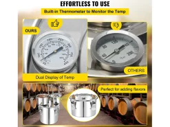 Destilador de Agua SucceBuy de 50 L con Barril Thumper y Bomba