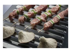 DON HIERRO - Parrilla de acero inoxidable para barbacoa, especial carne, ABRÁSAME, tamaño mediano-