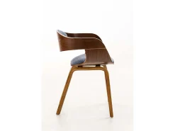 Dudeco Silla Berlim de Tela Nogal y azul
