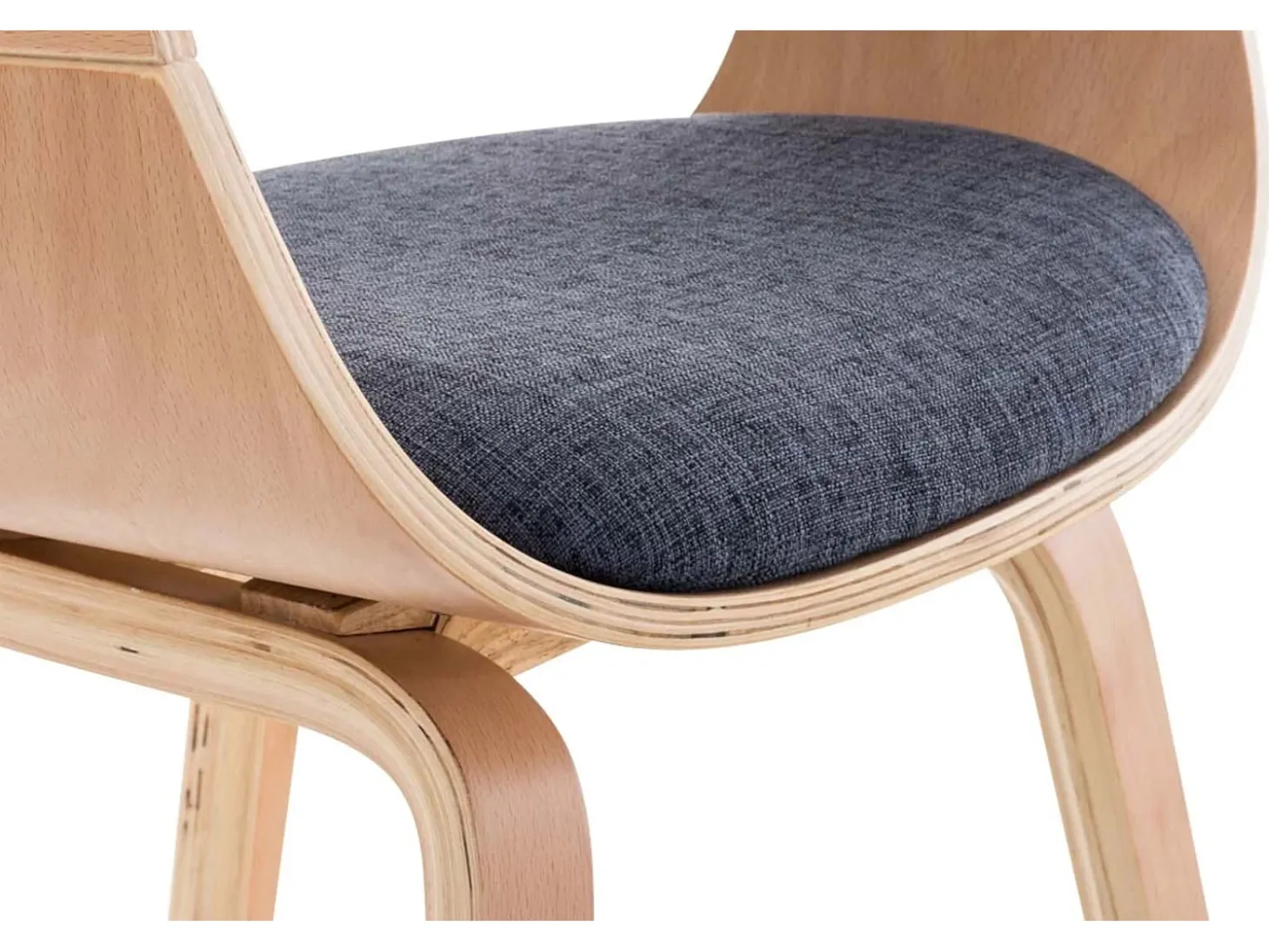 Dudeco Silla Berlim de Tela Roble y azul