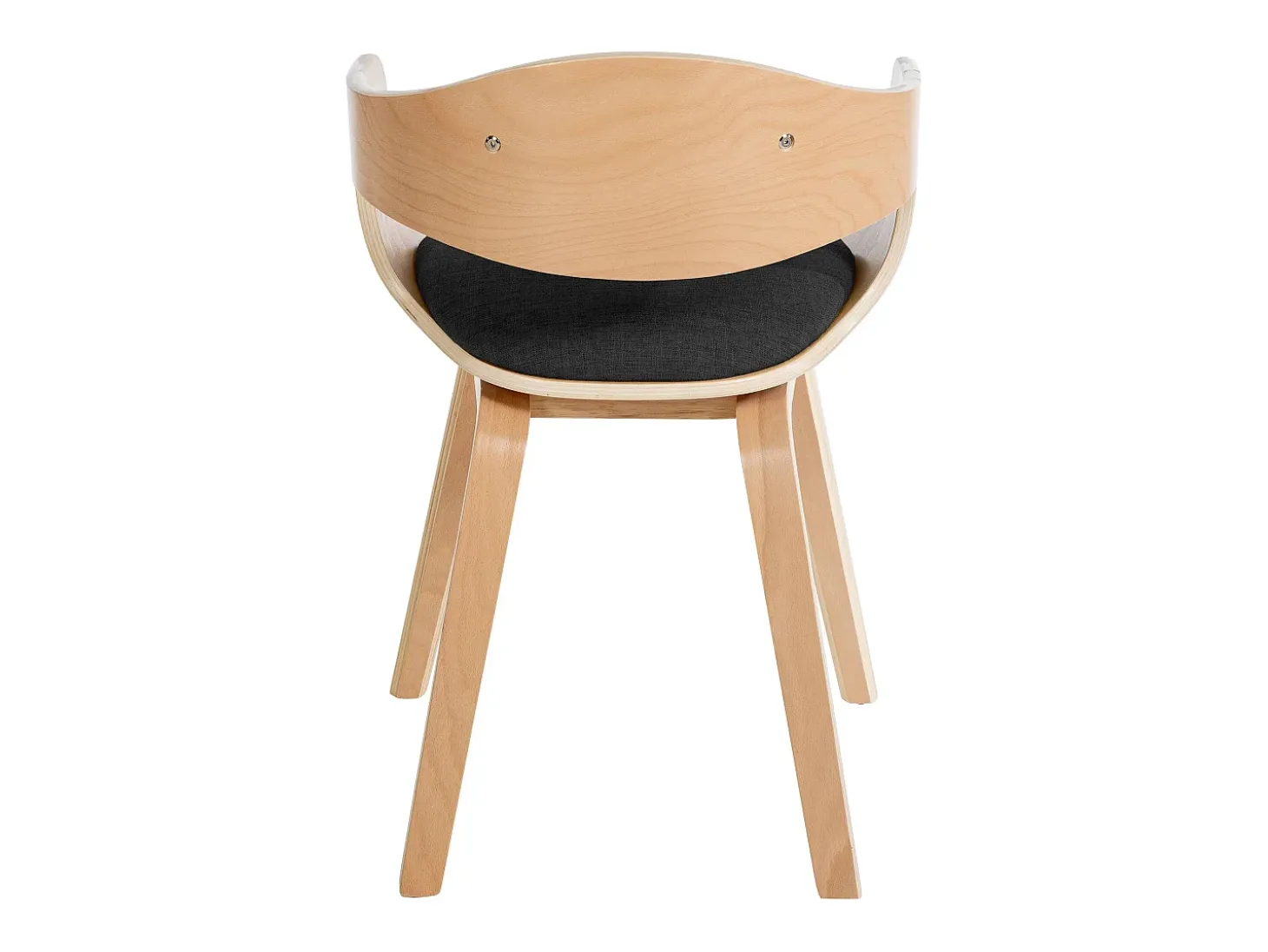 Dudeco Silla Berlim de Tela Roble y gris oscuro