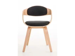 Dudeco Silla Berlim de Tela Roble y gris oscuro
