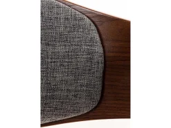 Dudeco Silla Berlim de Tela Nogal y gris claro
