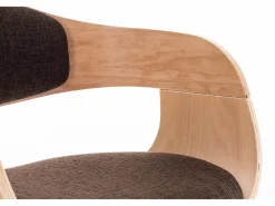 Dudeco Silla Berlim de Tela Roble y marrón