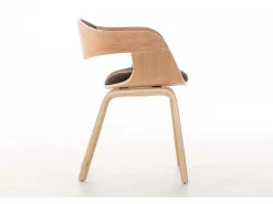 Dudeco Silla Berlim de Tela Roble y marrón