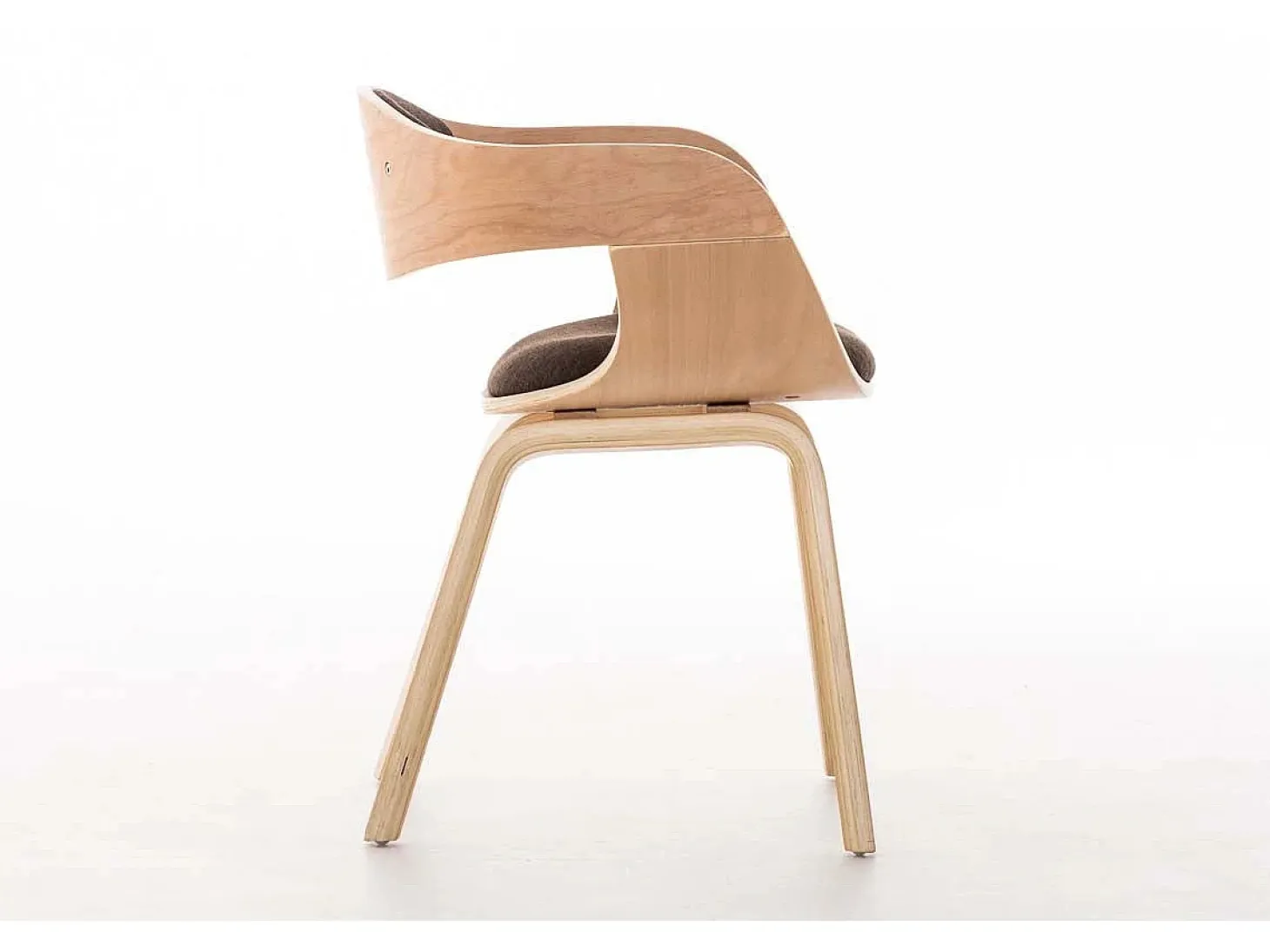 Dudeco Silla Berlim de Tela Roble y marrón