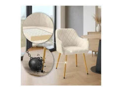 Dudeco Silla Bilbau Gold Crema