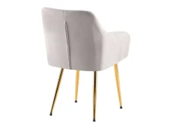 Dudeco Silla Bilbau Gold Gris claro