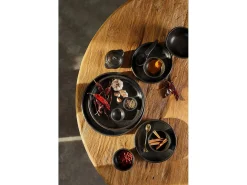 El Plato Hondo Quemado - Negro - M
