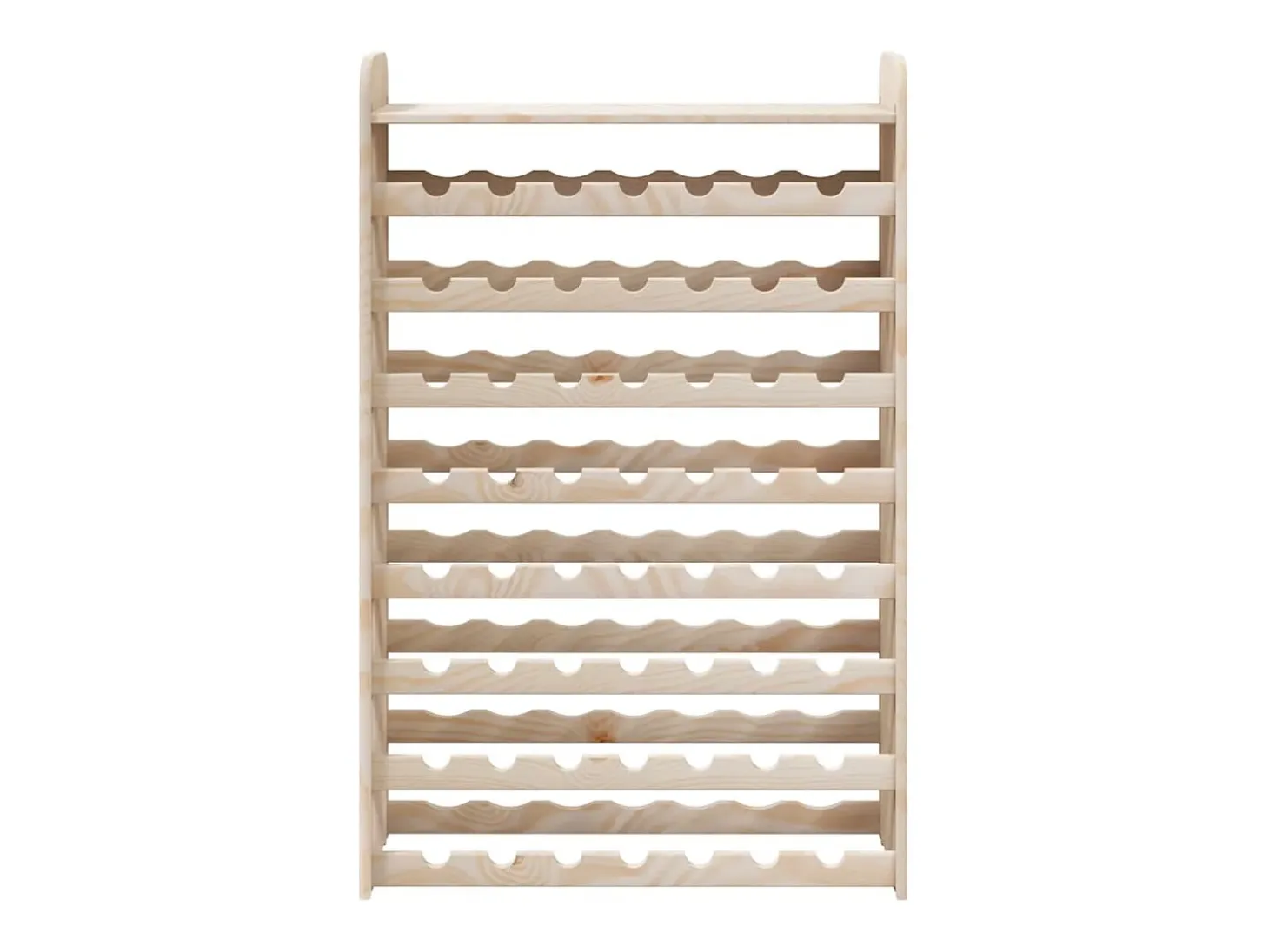 Eldon Botellero con tablero superior madera de pino 72,5x25x111,5 cm