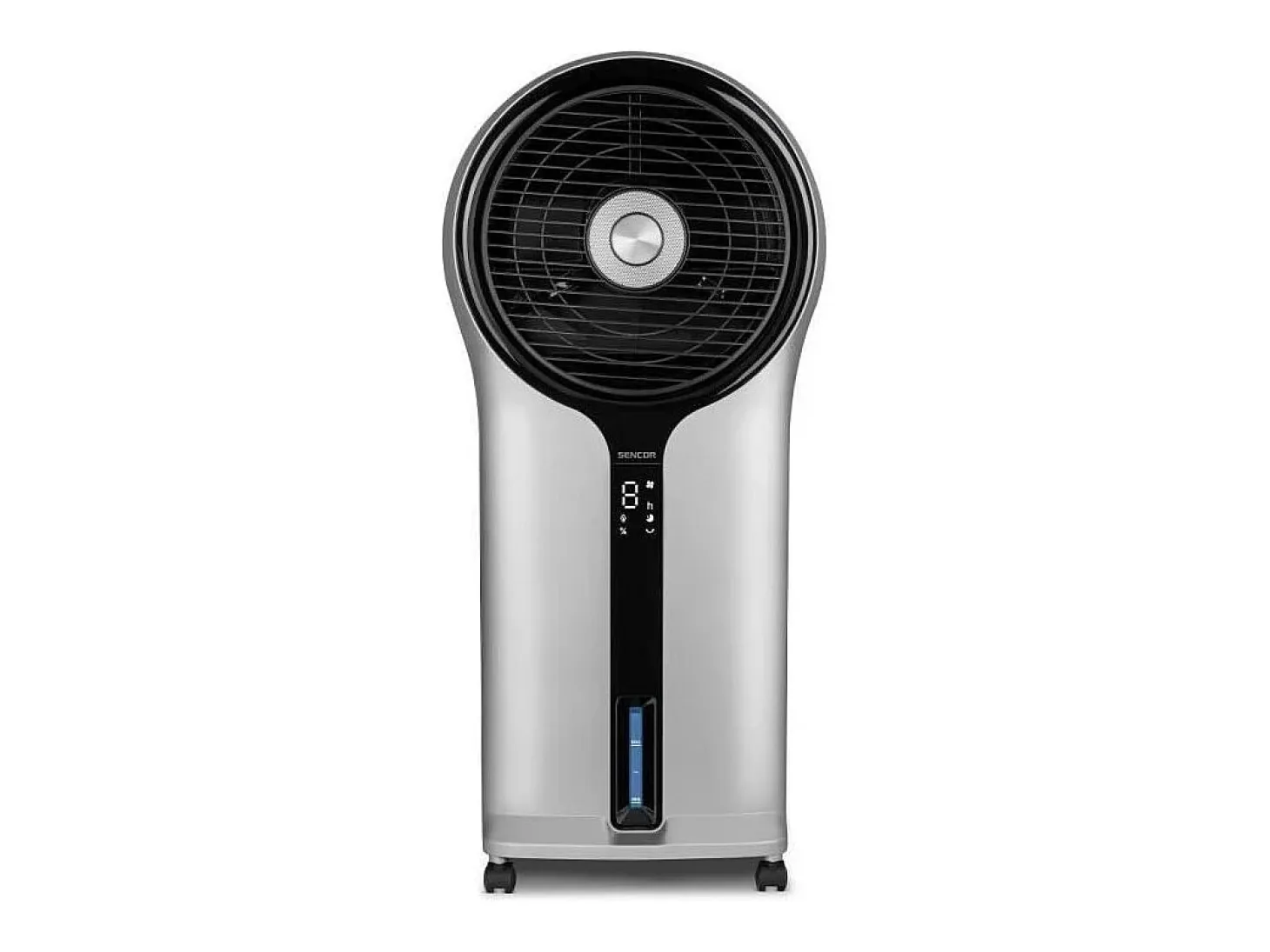 Enfriador de aire Sencor SFN 9014SL - 3 Modos de Ventilación, 3 Velocidades, Depósito 5,5L - Gris