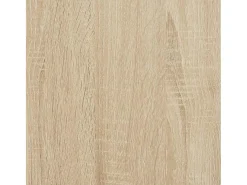 Escritorio con cajón estante madera contrachapada roble sonoma