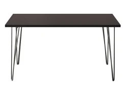 Escritorio VOSS 138 x 68 cm para oficina, despacho, taller Negro
