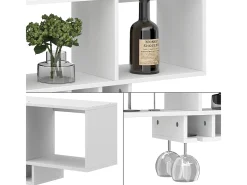 Estante para copas de vino blanco 90x32.5x22 vin