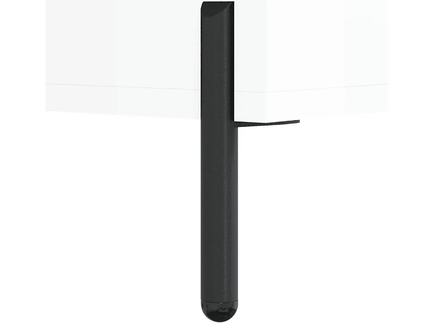 Estantería blanca brillante 69,5x32,5x90 cm
