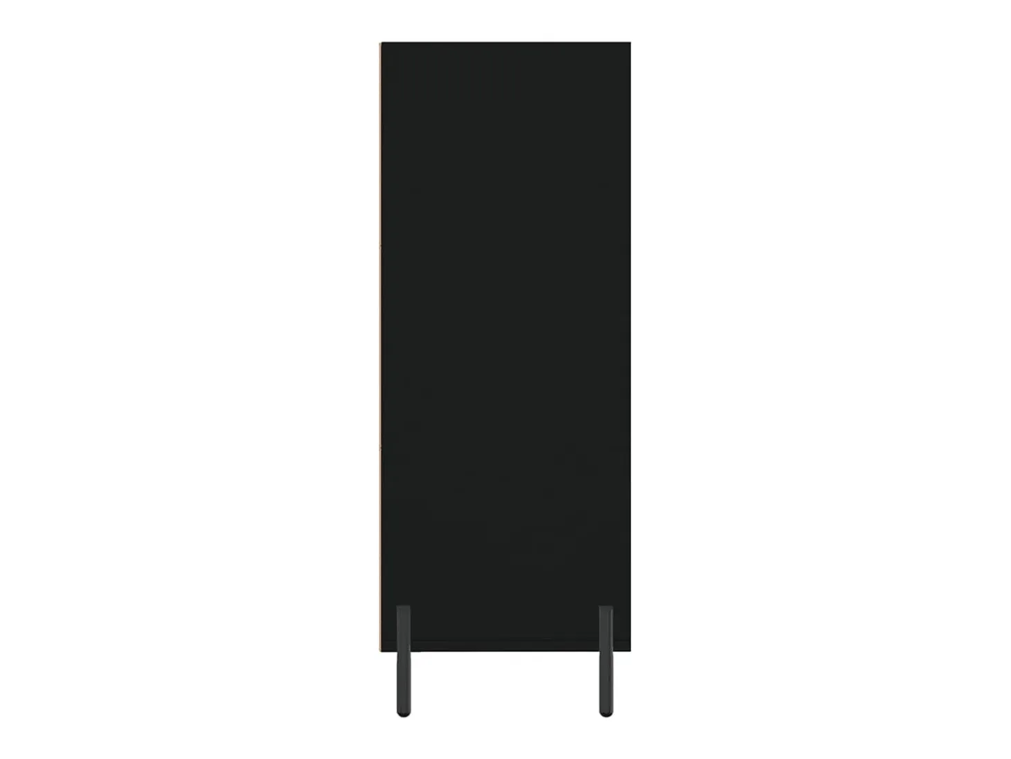 Estantería negra 69,5x32,5x90 cm madera de ingeniería