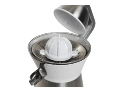 Exprimidor de brazo Juicy Plus Universal Blue 300W 2 conos blanco