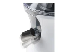 Exprimidor de cítricos con palanca DOMO DO9269J 160W blanco, tamiz ajustable, 460 ml, pico vertedor con tapa