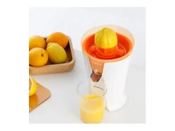 Exprimidor de cítricos 40W 2 Conos Blanco Naranja Taurus - Citrus Up