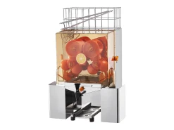Exprimidor de Jugo de Naranja SucceBuy Comercial 120 W con Extractor de Jugo de Naranja y Grifo de Agua, Exprime 20 Naranjas/Minuto, Tapa de PC