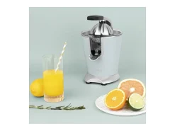 Exprimidor eléctrico H.Koenig AGR86 de acero inoxidable para jugos sabrosos y ricos en vitaminas