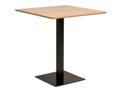 FANO salontafel 70 cm – Licht of zwart hout – Minimalistisch design-Color ribete verde crudo