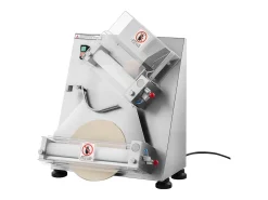 Formadora de Pizzas SucceBuy, 7,6 a 35,5 cm, Prensa de Masa Eléctrica Comercial 370 W, 260 Hojas por Hora, Laminador de Masa para Pizza Automático