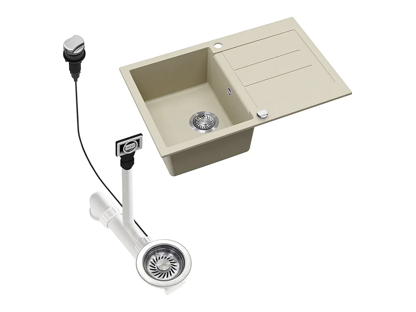 Fregadero beige 78x50x20 kapstadt