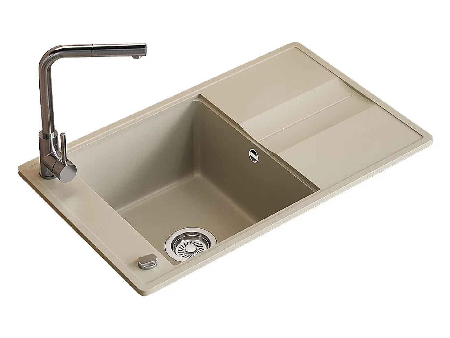 Fregadero beige 78x50x20 kyoto