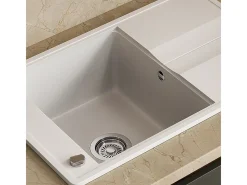 Fregadero blanco 78x50x20 kyoto