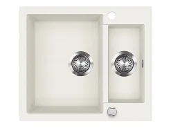 Fregadero blanco 58x50x28 prag