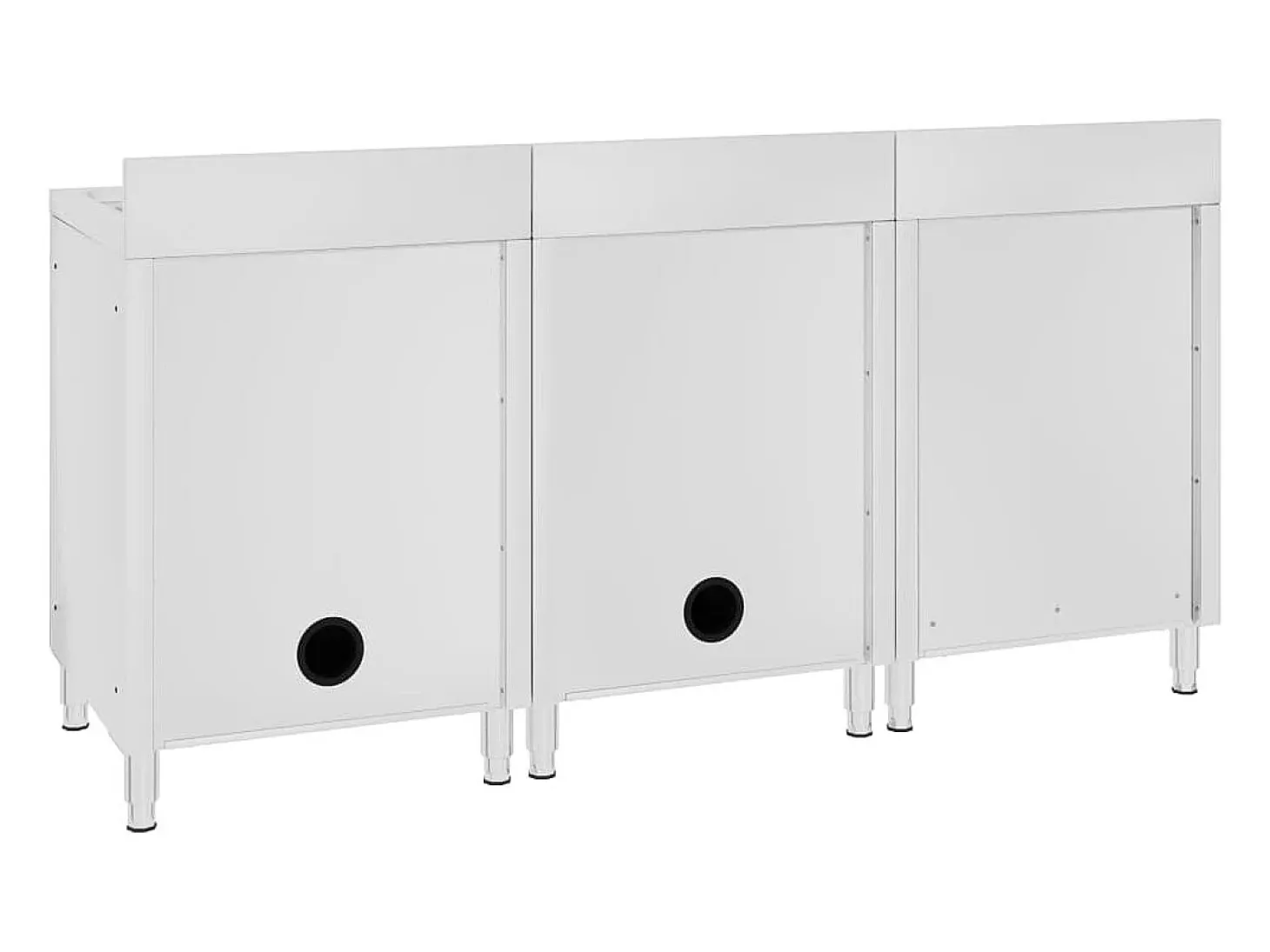 Fregadero de cocina industrial 180 x 60 x 96 cm acero inoxidable 02_0000720