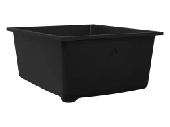 Fregadero de cocina negro 38 x 44 x 20 cm Granito