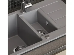 Fregadero gris 80x50x20 seattle