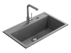Fregadero gris 80x51x20 sydney