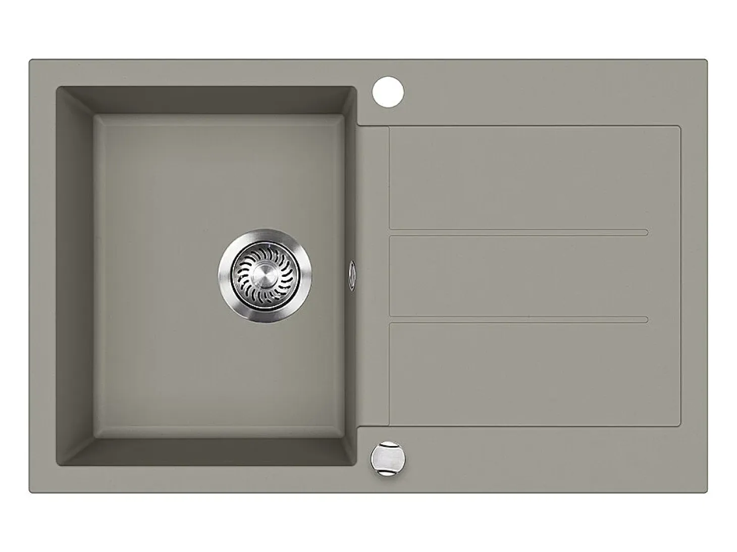 Fregadero hormigón 78x50x20 kapstadt