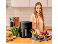 Freidora de aire Cecotec Cecofry Fantastik 6500 1700W 6,5L negro