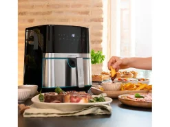 Freidora de aire Cecotec Cecofry Full Inox 5500 Pro 1700 5,5L inox
