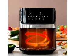 Freidora de aire Fryinn Pro 5500 Innovagoods 1700W 5,5L negro