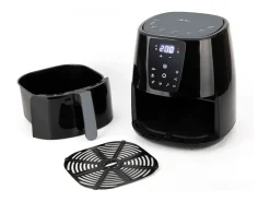 Freidora de aire Jata JEFR1225 1300W 5L 8 programas negro